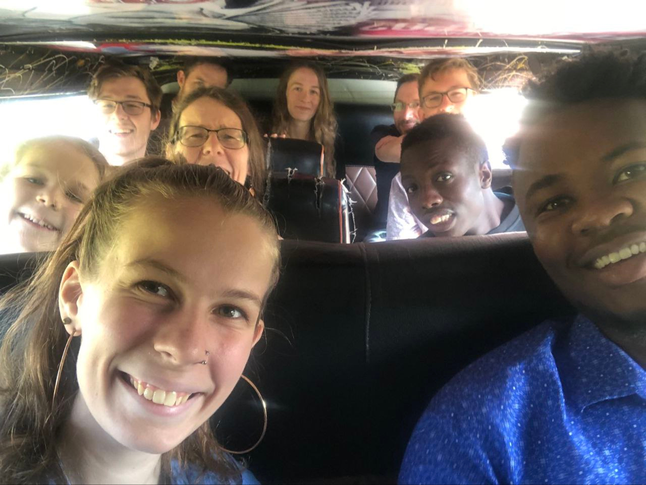 A matatu ride with my family when they visited in the summer of 2025.